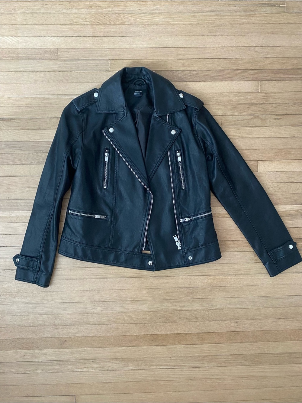 Forever 21 Faux Leather Moto Jacket